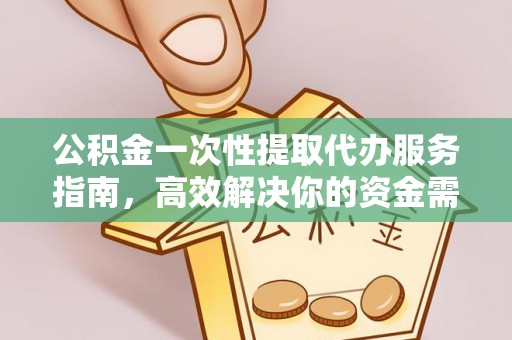 盐池公积金一次性提取代办服务指南，高效解决你的资金需求