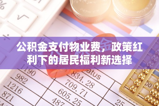 盐池公积金支付物业费，政策红利下的居民福利新选择