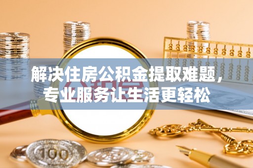 盐池解决住房公积金提取难题，专业服务让生活更轻松