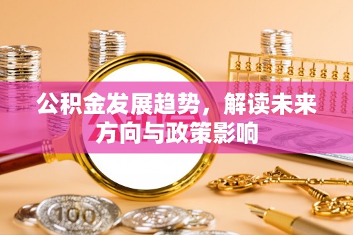 盐池公积金发展趋势，解读未来方向与政策影响