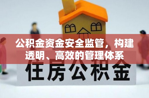 盐池公积金资金安全监管，构建透明、高效的管理体系