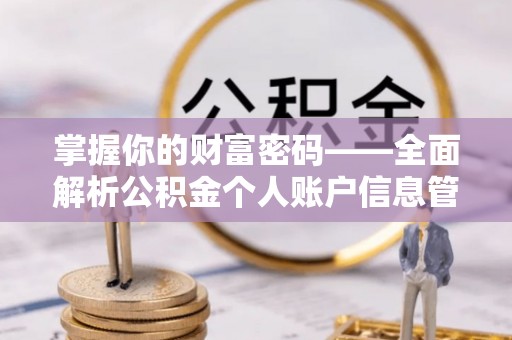 盐池掌握你的财富密码——全面解析公积金个人账户信息管理与优化