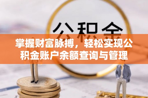 盐池掌握财富脉搏，轻松实现公积金账户余额查询与管理