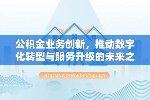 盐池公积金业务创新，推动数字化转型与服务升级的未来之路