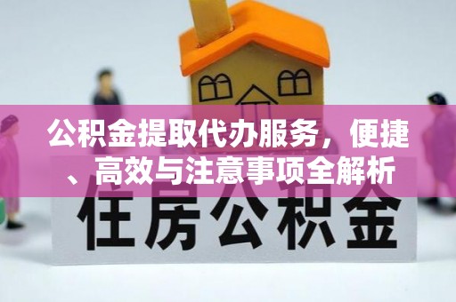 盐池公积金提取代办服务，便捷、高效与注意事项全解析