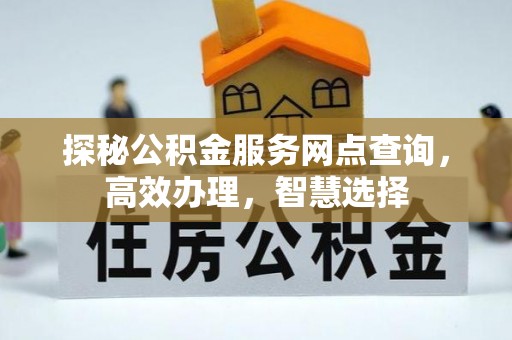 盐池探秘公积金服务网点查询，高效办理，智慧选择