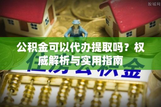 盐池公积金可以代办提取吗？权威解析与实用指南