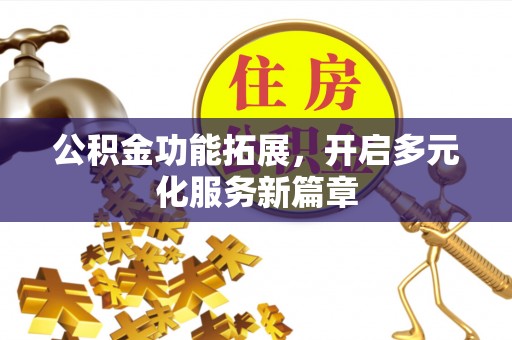 盐池公积金功能拓展，开启多元化服务新篇章