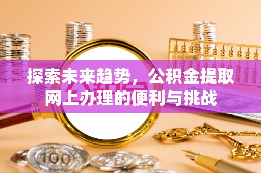盐池探索未来趋势，公积金提取网上办理的便利与挑战