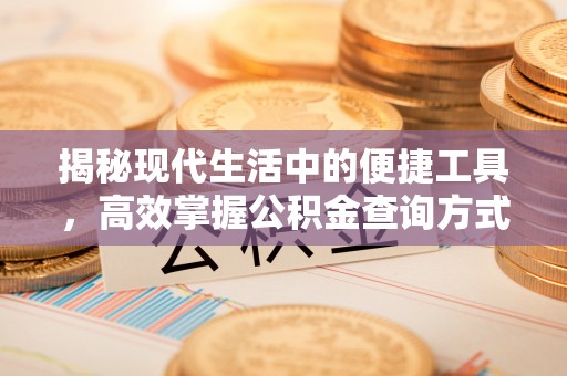 盐池揭秘现代生活中的便捷工具，高效掌握公积金查询方式
