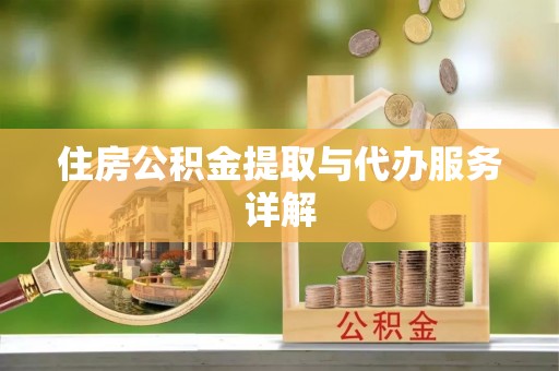 盐池住房公积金提取与代办服务详解