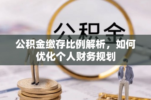 盐池公积金缴存比例解析，如何优化个人财务规划