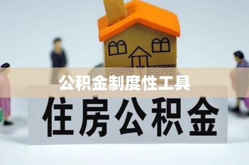 盐池公积金制度性工具