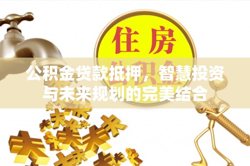 盐池公积金贷款抵押，智慧投资与未来规划的完美结合