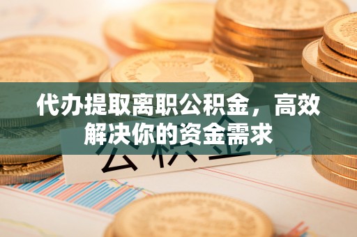 盐池代办提取离职公积金，高效解决你的资金需求