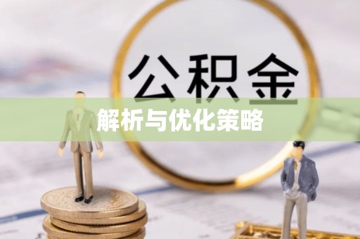 盐池解析与优化策略