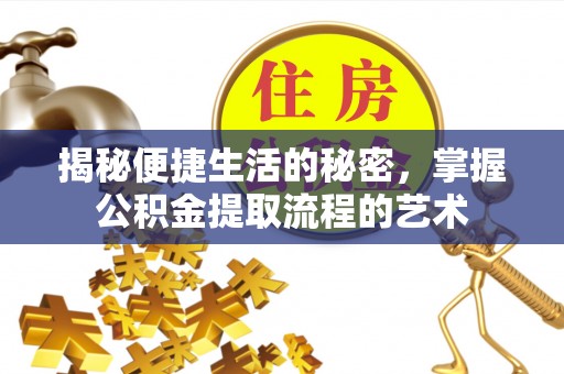 盐池揭秘便捷生活的秘密，掌握公积金提取流程的艺术