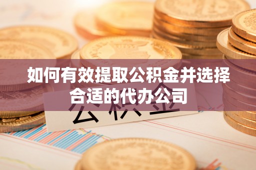 盐池如何有效提取公积金并选择合适的代办公司