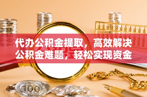 盐池代办公积金提取，高效解决公积金难题，轻松实现资金自由